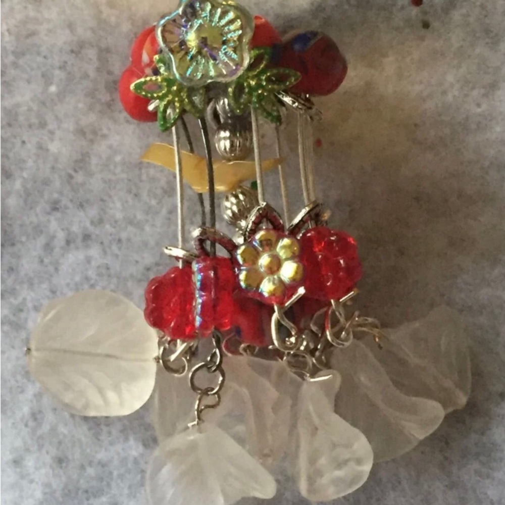 Vintage Fetish Bird In Cage Pendant